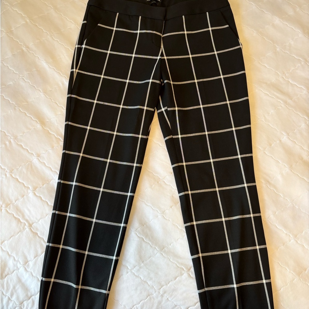 Express White and Black Trousers